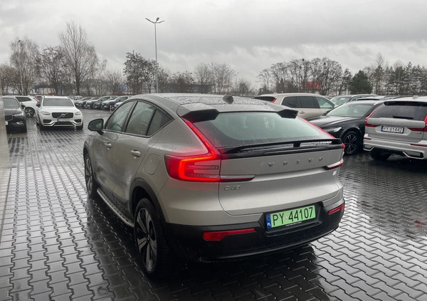 Volvo C40 cena 179000 przebieg: 6801, rok produkcji 2023 z Mikołajki małe 46